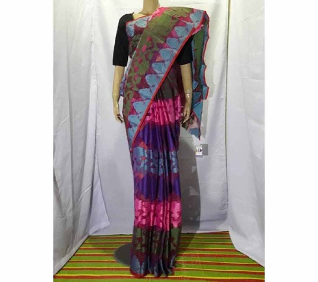 Reshom silk sharee