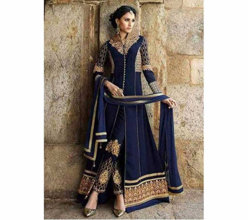 Anarkali Semistitched Indian georgette Three piece copy