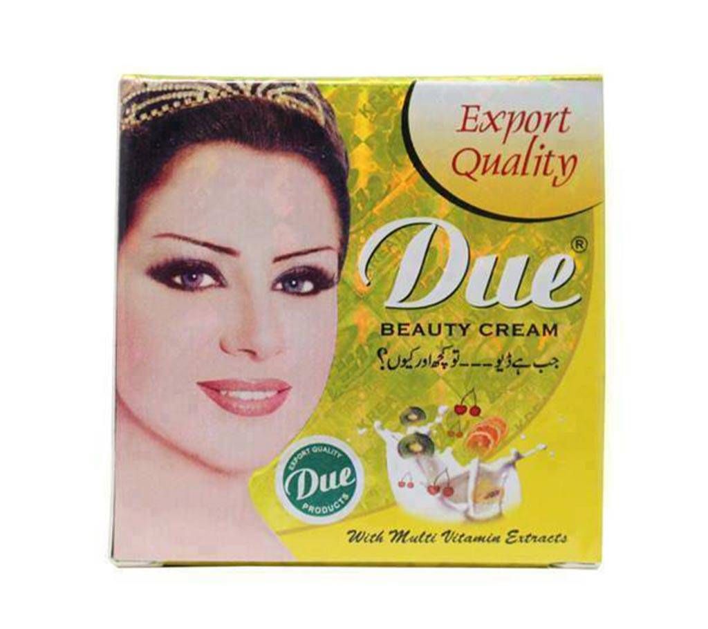 Due Whitening Cream - Pakistan