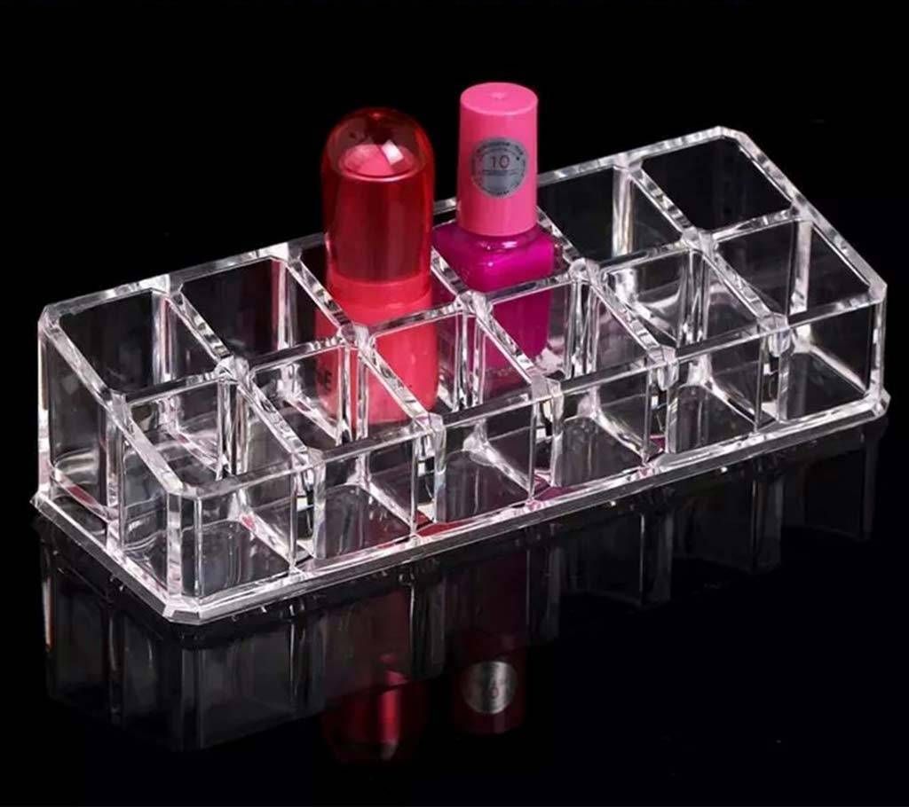 Acrylic 12 pic lipstick organizer 