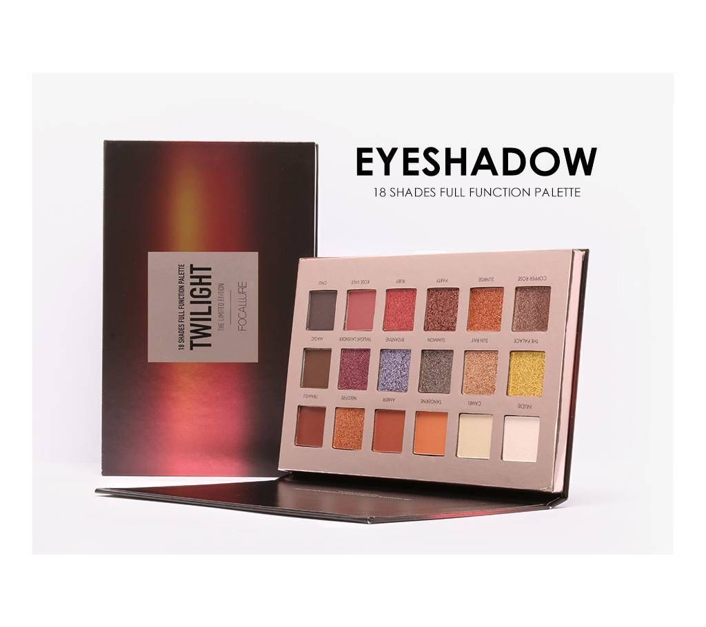 FOCALLURE Highly Pigmented Glitter Eye Shadow (China)