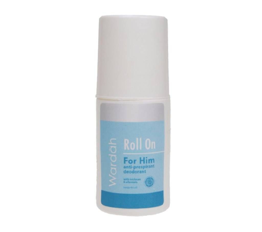 Wardah Halal Cosmetics Roll On Deodorant 60ml (Indonesia)