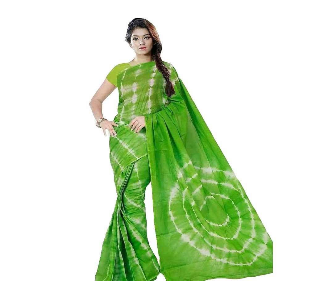 batik tie dye lemon saree