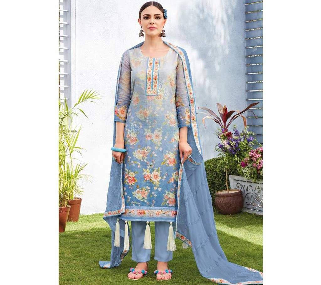 Original Jinaam Unstitched Three Piece