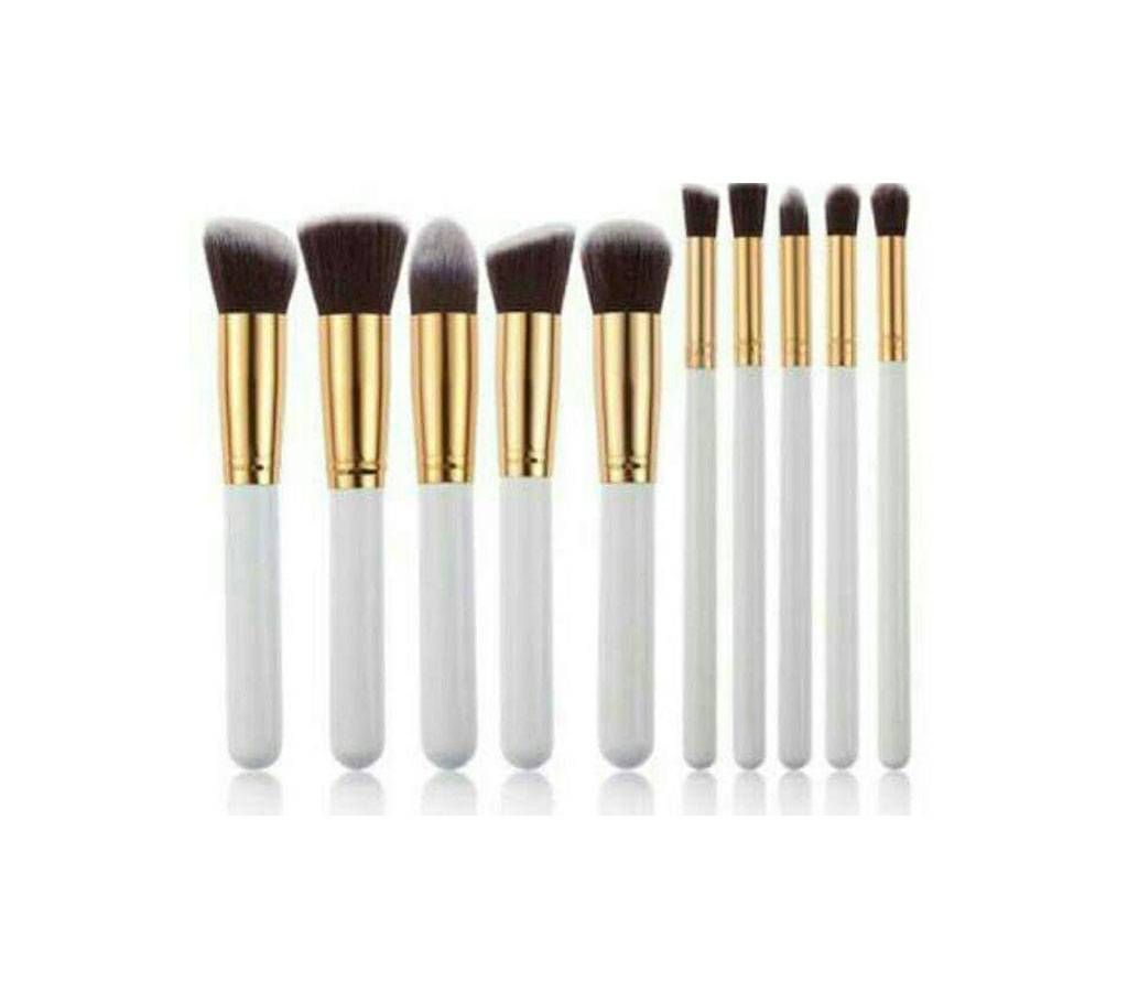 kabuki brush set- 10 pieces pack 