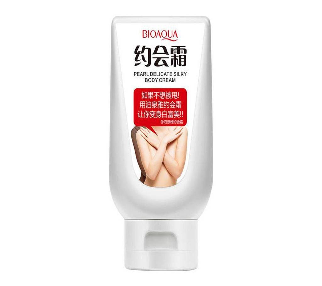BIOAQUA Pearl Delicate Silky Body Brightening Cream (Korea) - 180g