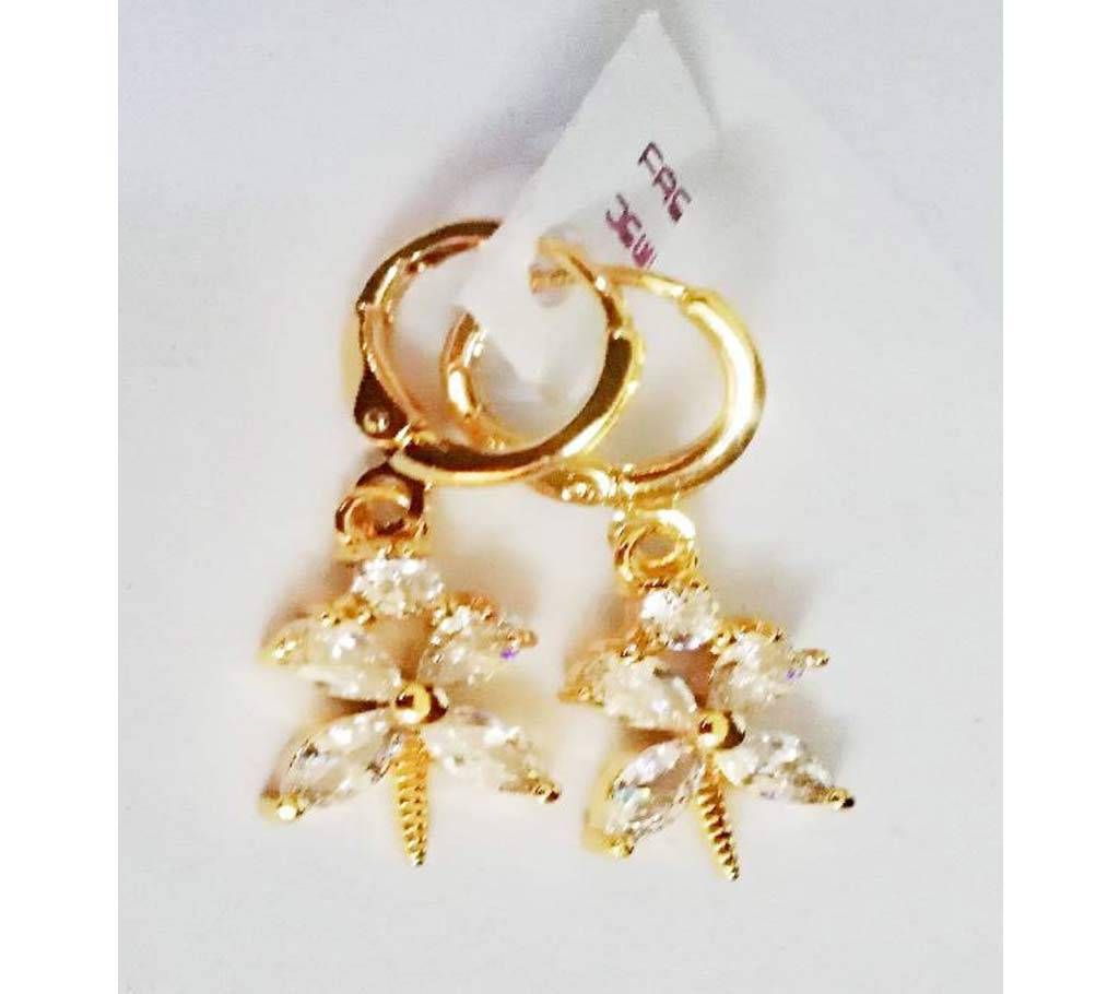 gold plated Butterfly Ear Ring