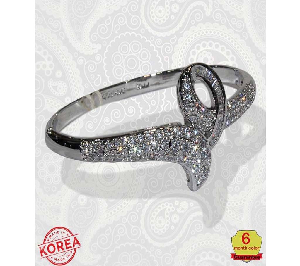 Gold Plated Stone Setting Ladies Bracelet 9