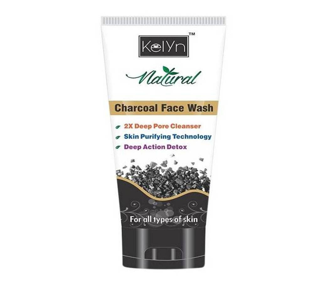 Kelyn Natural Face Wash - Charcoal 50g India