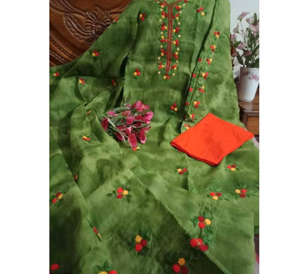 boutique unstitched three piece