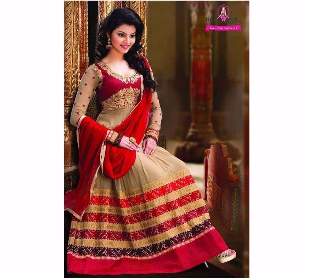 Unstitched Gercat Embroidery Three Piece copy