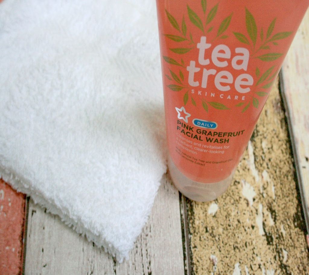Superdrug Tea Tree Pink Grapefruit Face Wash - 150 ml London