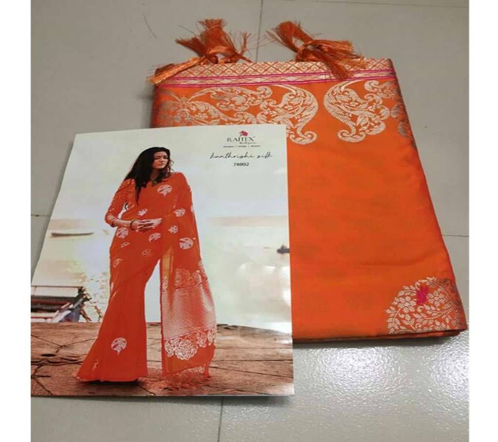 Indian soft silk saree