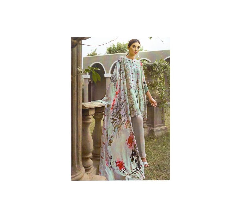 Elan ( VOL-06 )- 600-104 Unstitched Three Piece