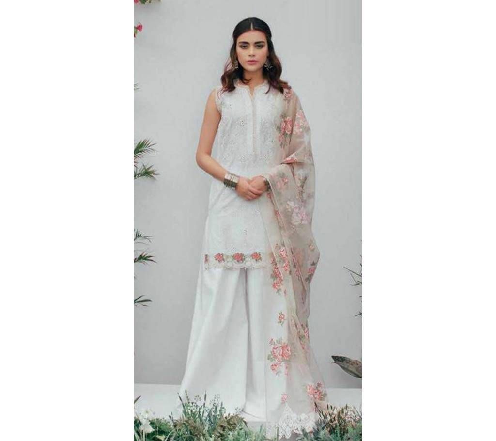 ROSEMEEN TEXTURE BY FEPIC Suits- 35005 Unstitched COTTON 3 pcs