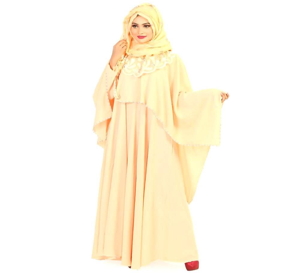 Women Stylish Gown-  Peach Color