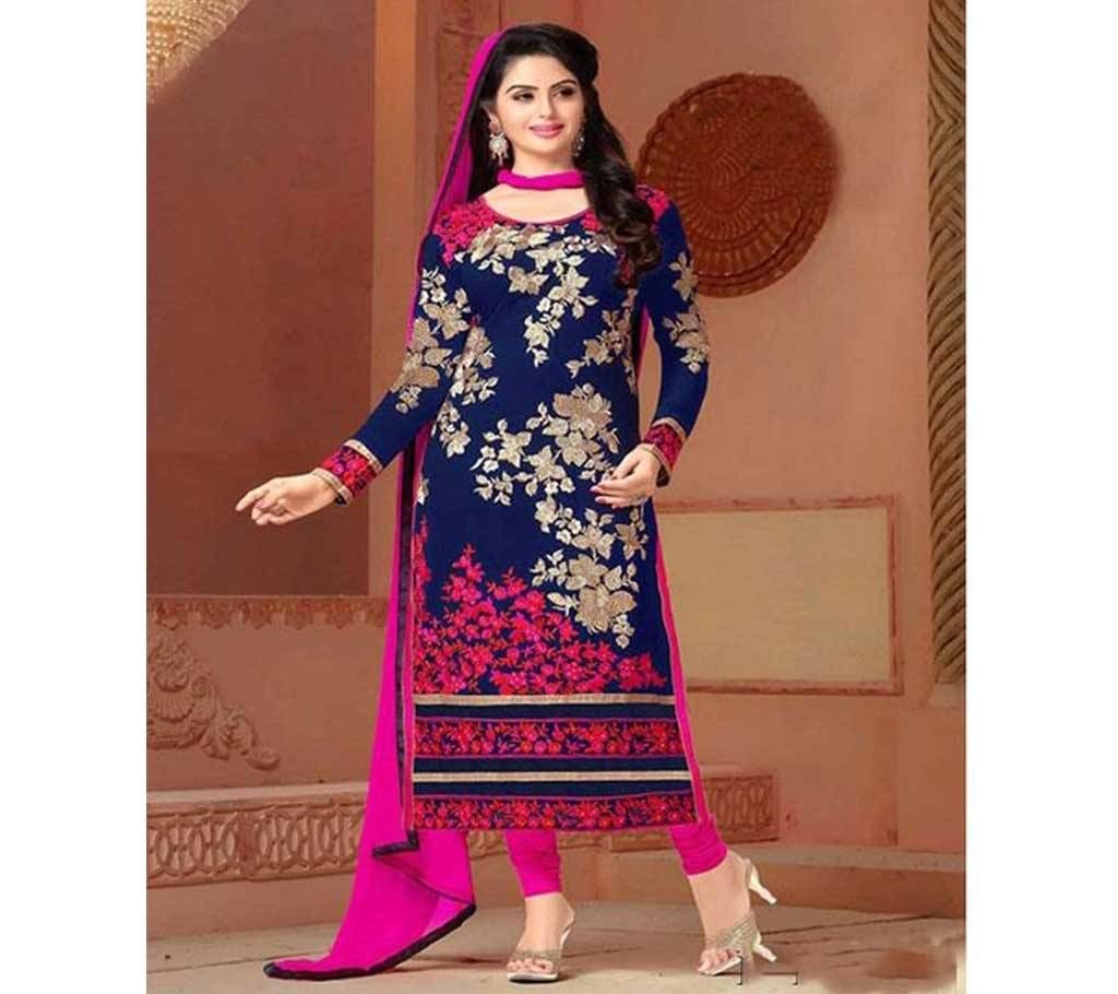 Unstitched Coton Deshi Block Three Piece 060 - MHG