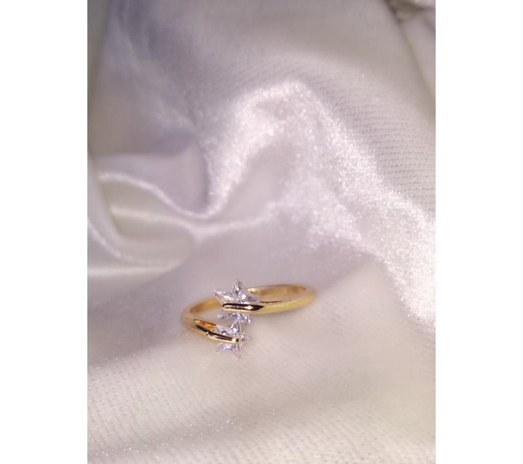 Double Star Finger Ring