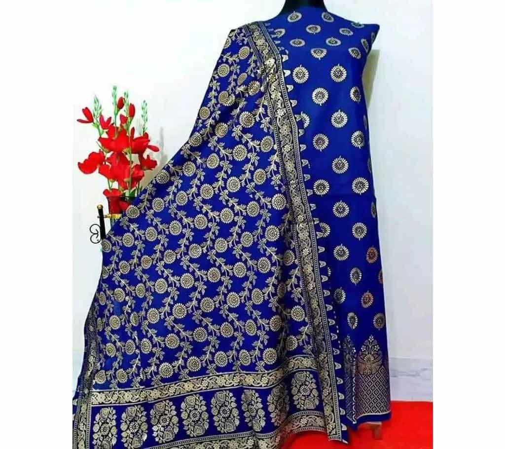 Katan Skin Print Cotton Shalwer Kameez for Women-9