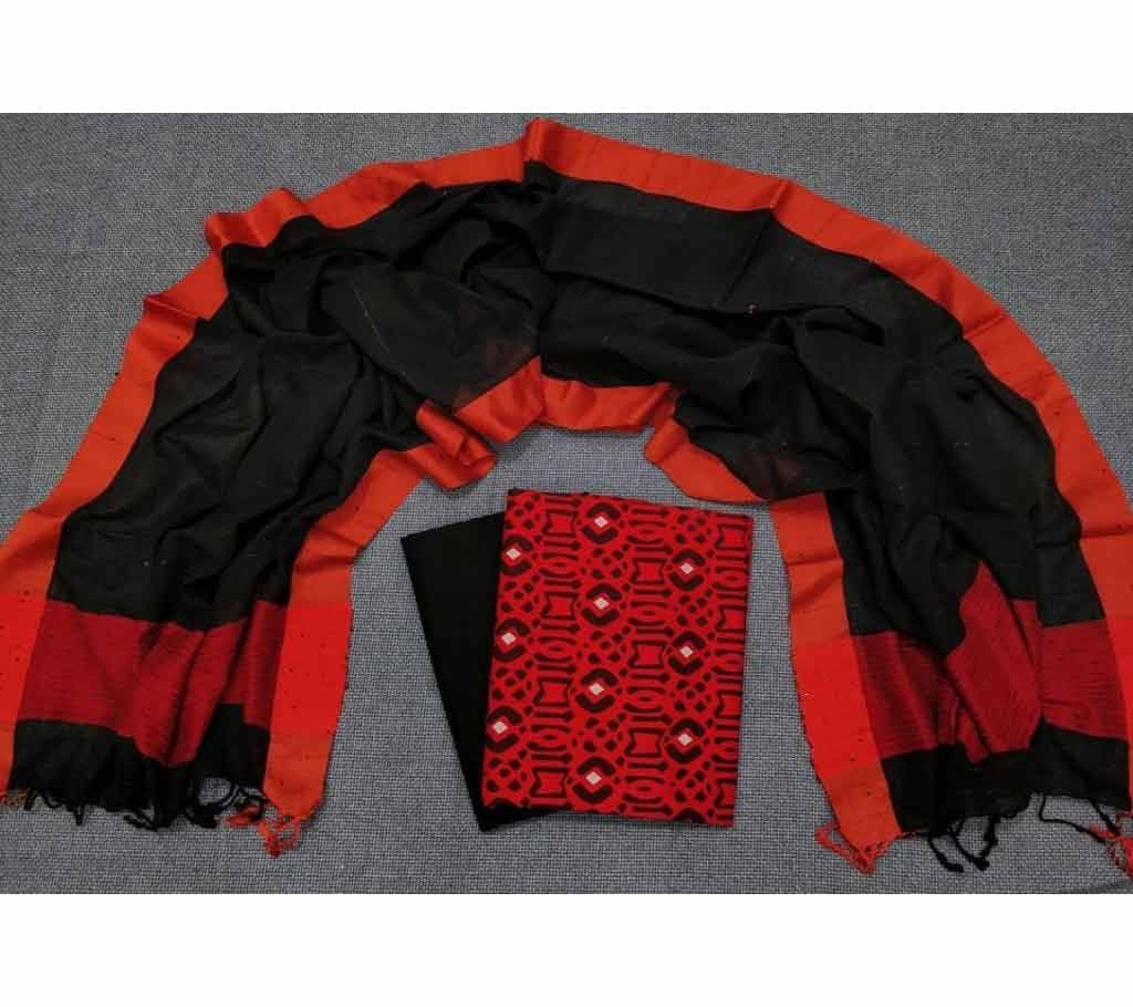 Homemade Tat Original Cotton Multi Color Deshi Shalwar Kameez-58