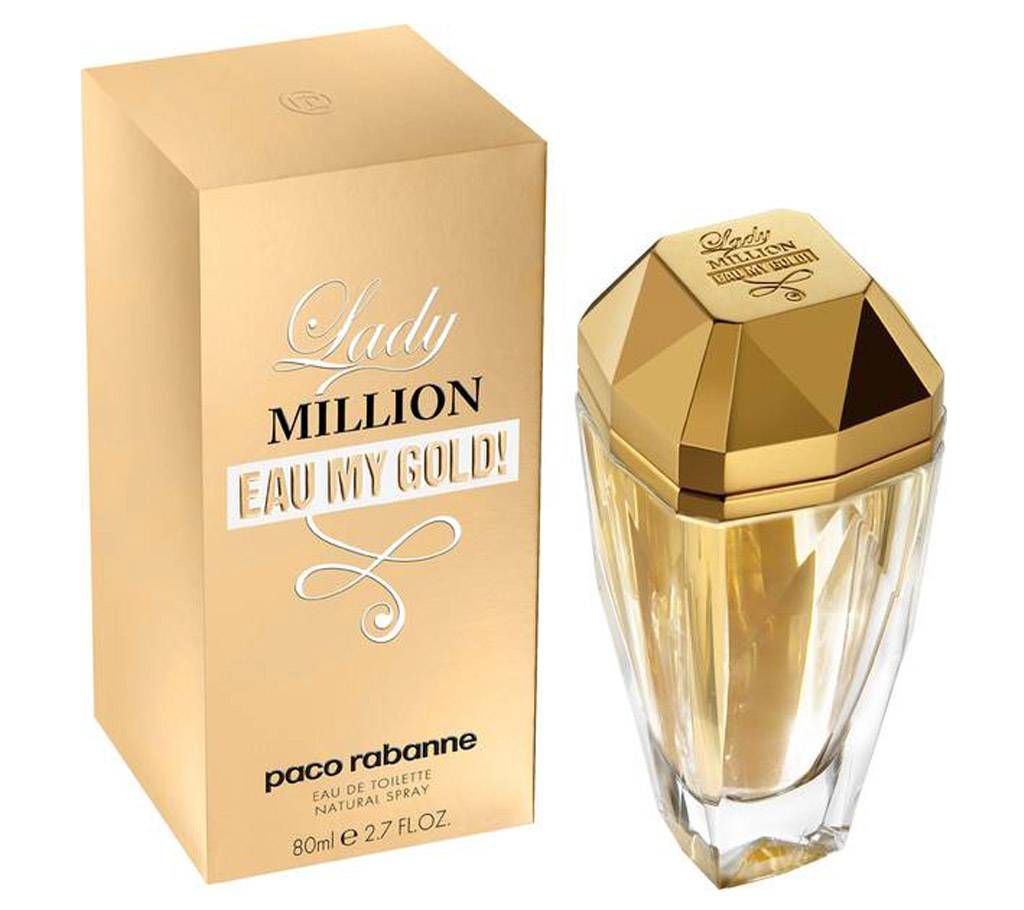 Lady Million Eau My Gold EDT for Women (France)