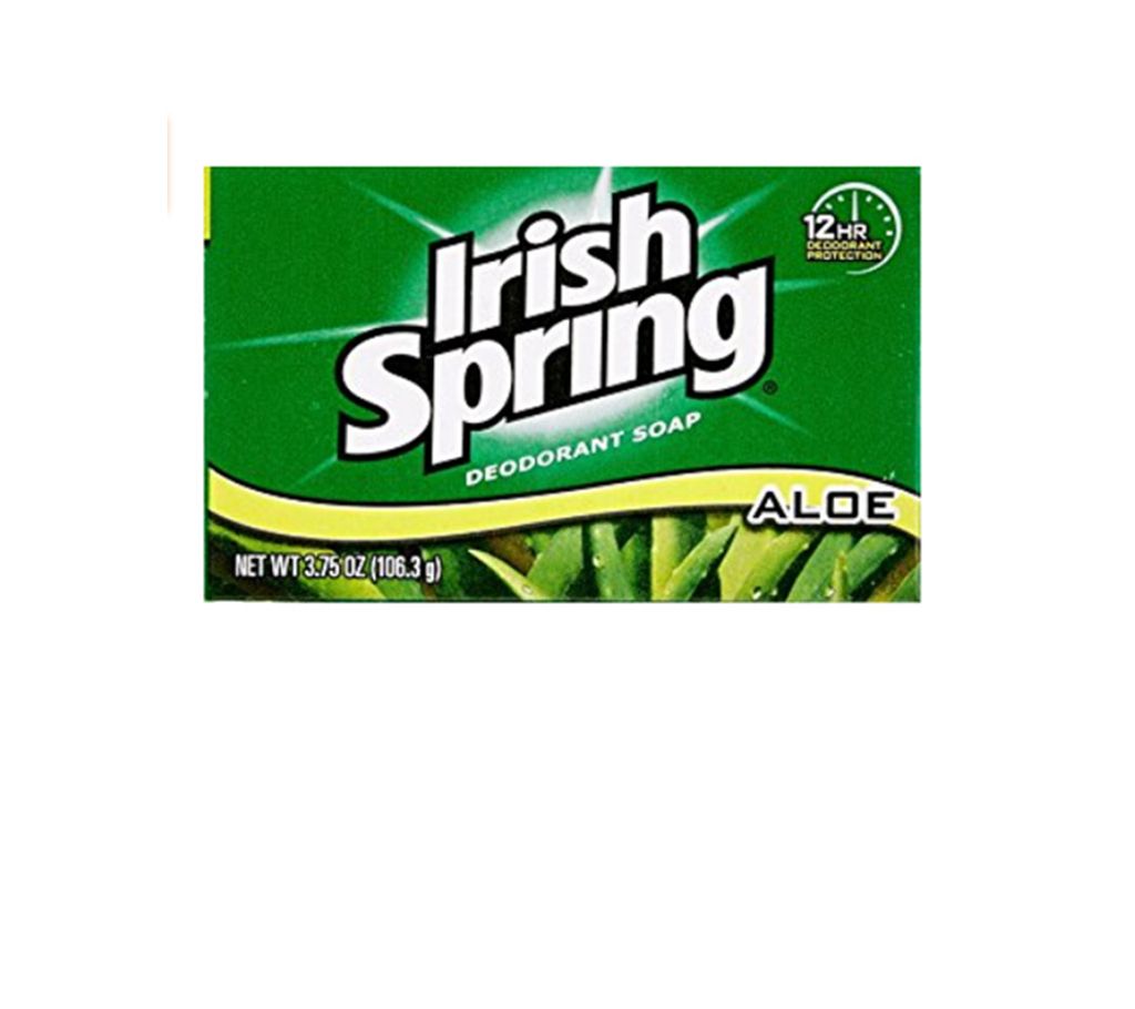 Irish Spring Aloe Bar Soap - USA