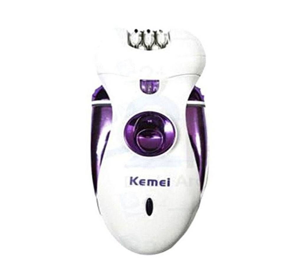 3 In 1 Rechargeable Epilator - Purple