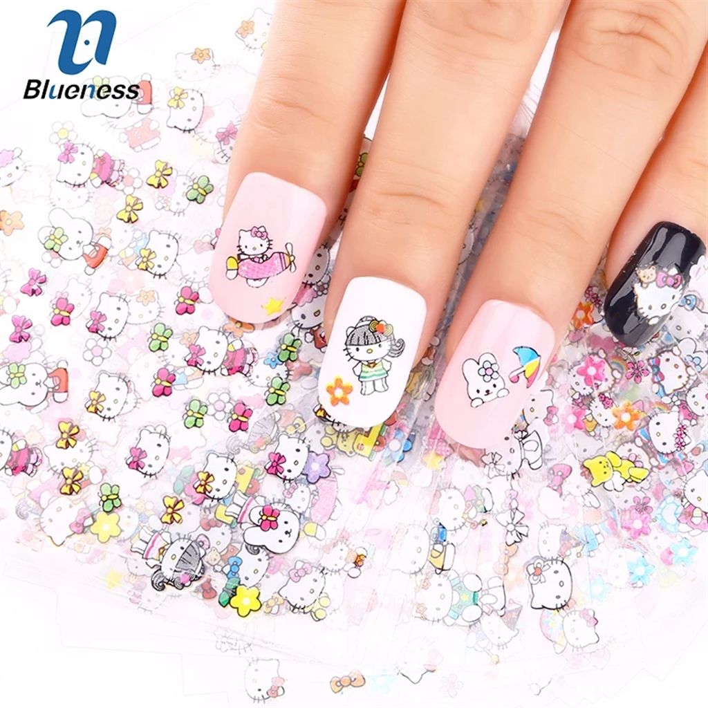 3D nail Stickers 4pcs 