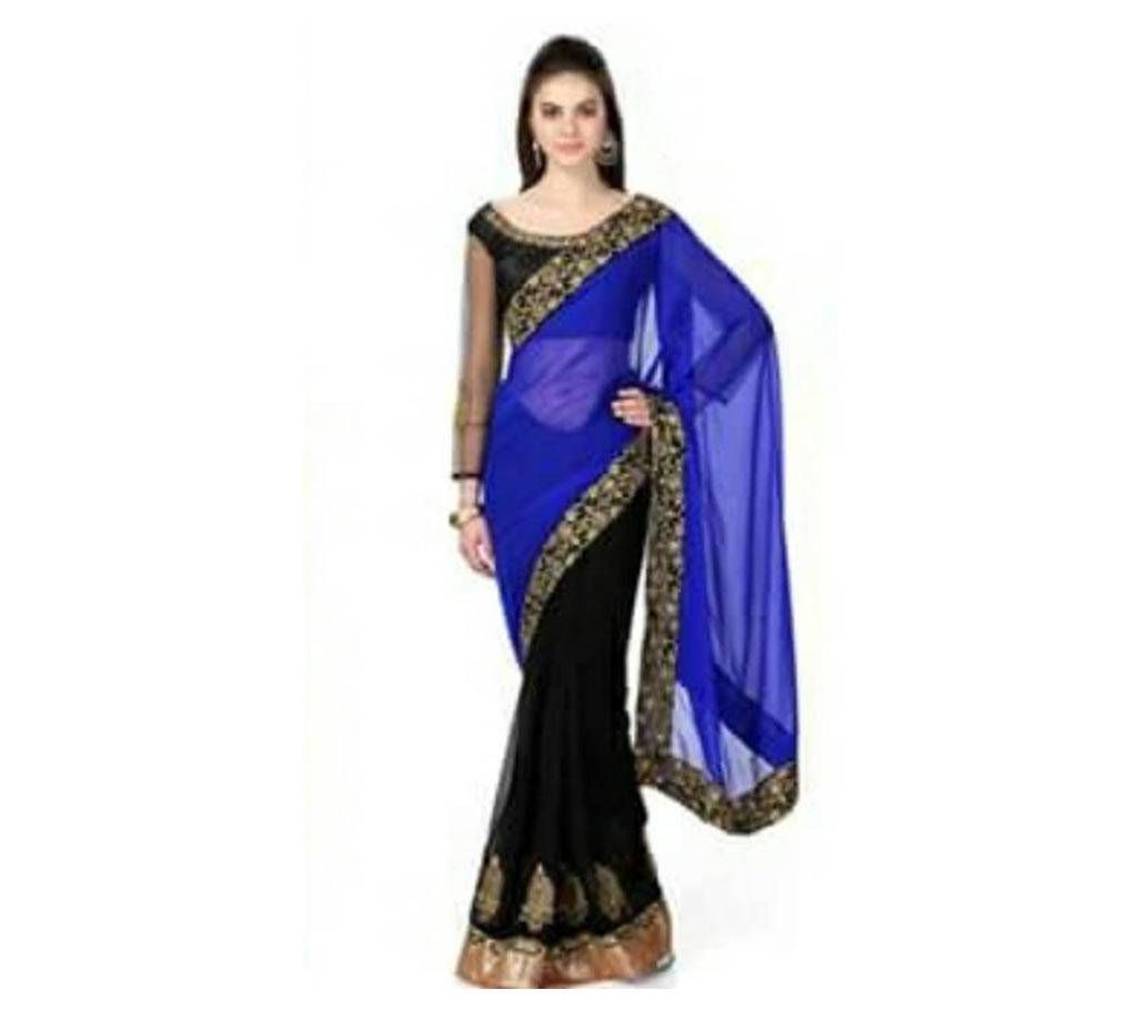 Indian Chiffon Georgette Saree