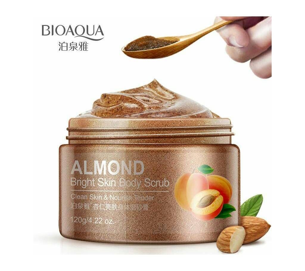 BIOAQUA AL-MOND Body scrub cream 120g CHINA