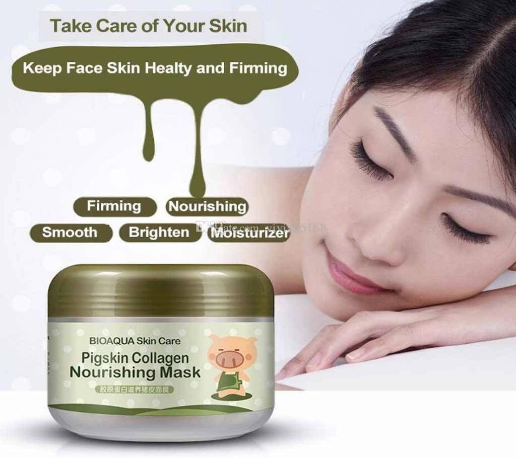 BIOAQUA Carbonated Bubble Clay Mask Bubble Mask Blackhead Remover Acne Purifying Pores Black Mask Face Care Mask for the Face 100g China 