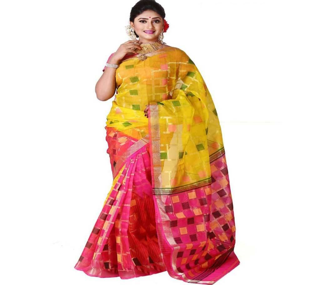 Moslin Jamdani Saree
