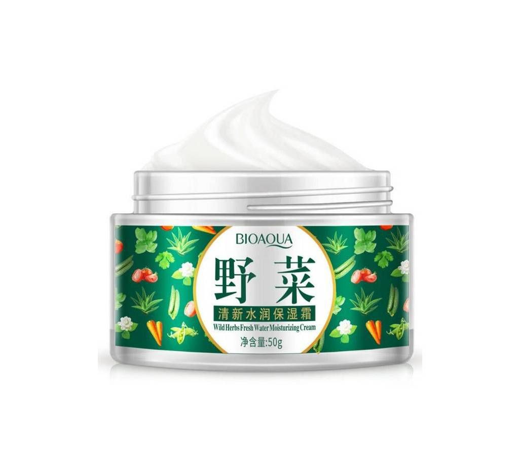 Bioaqua Wild Herbs Fresh Moisture Cream (50g)