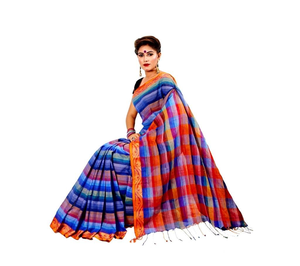 Coton Saree Butics Works Par  13 Hat With Blouse