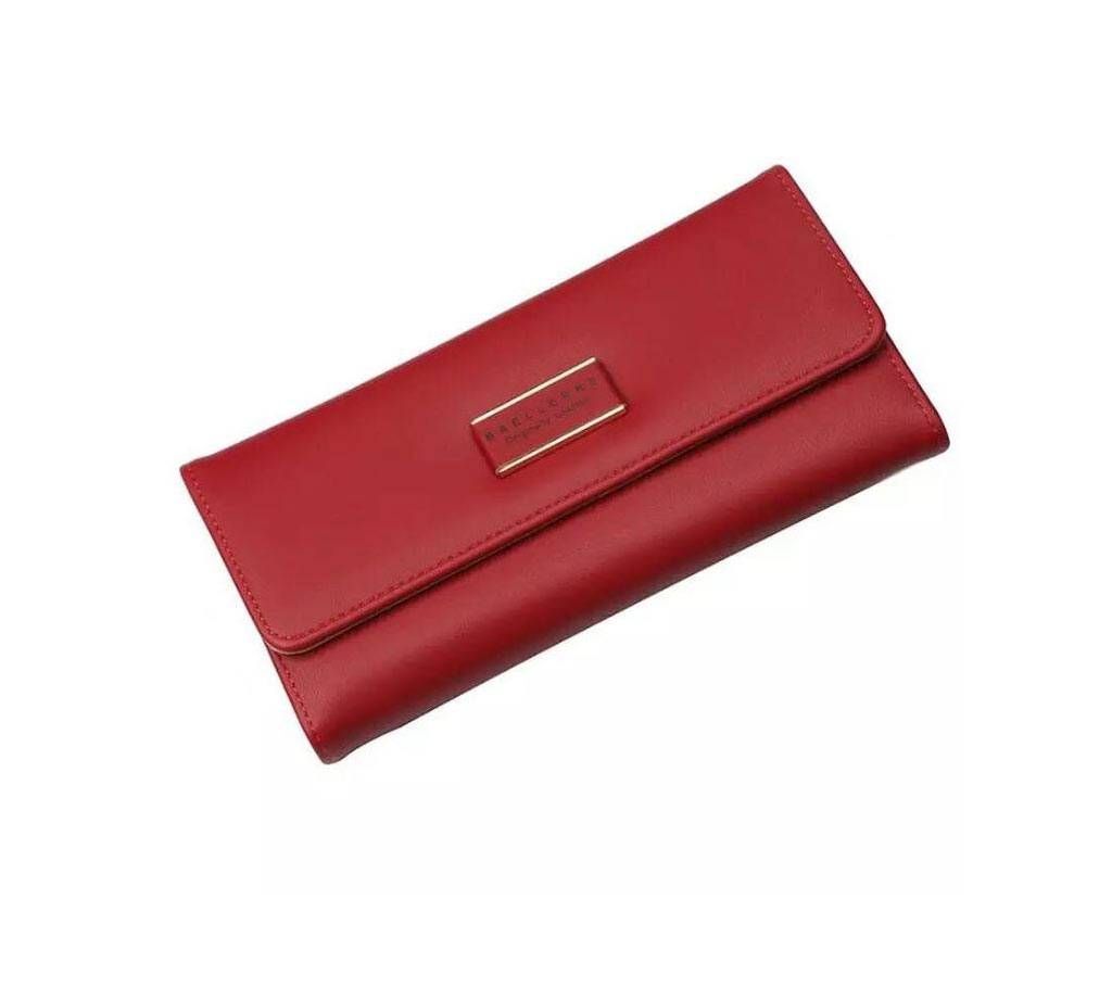 Women Artificial leather new design wallet/ card holder (1827 Red)