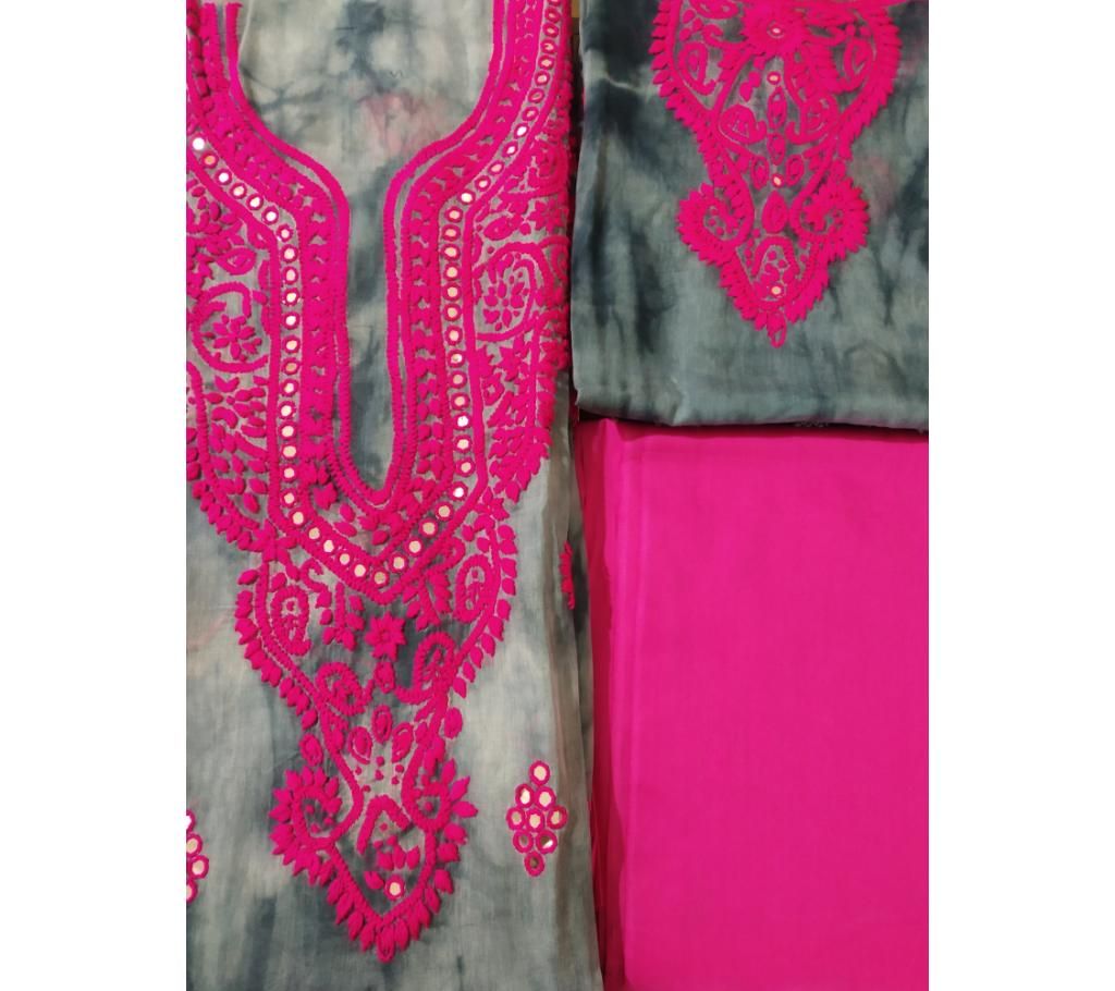 Unstitch Selowar Kamiz For Woman (3pc)