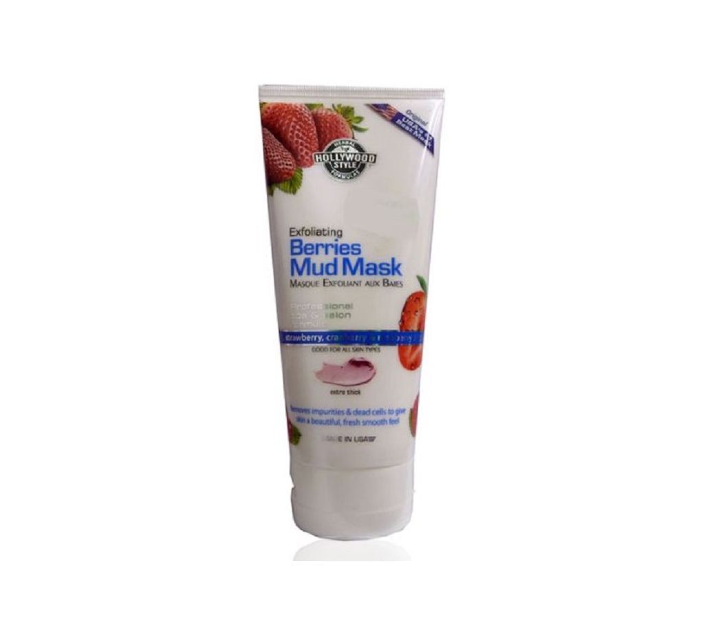 HOLLYWOOD STYLE EXFOLIATING BERRIES MUD MASK 150ML America