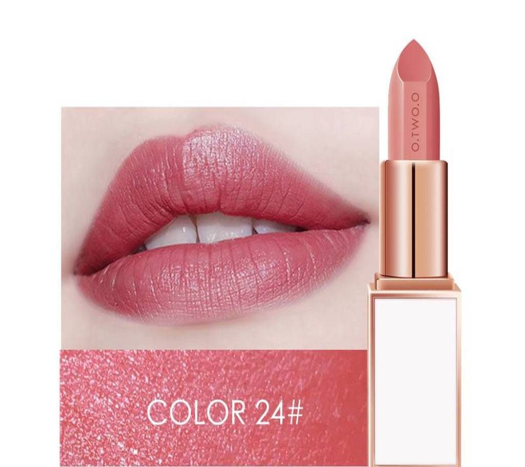 O.TWO.O Semi-velet Lipstick Shade #24 - China