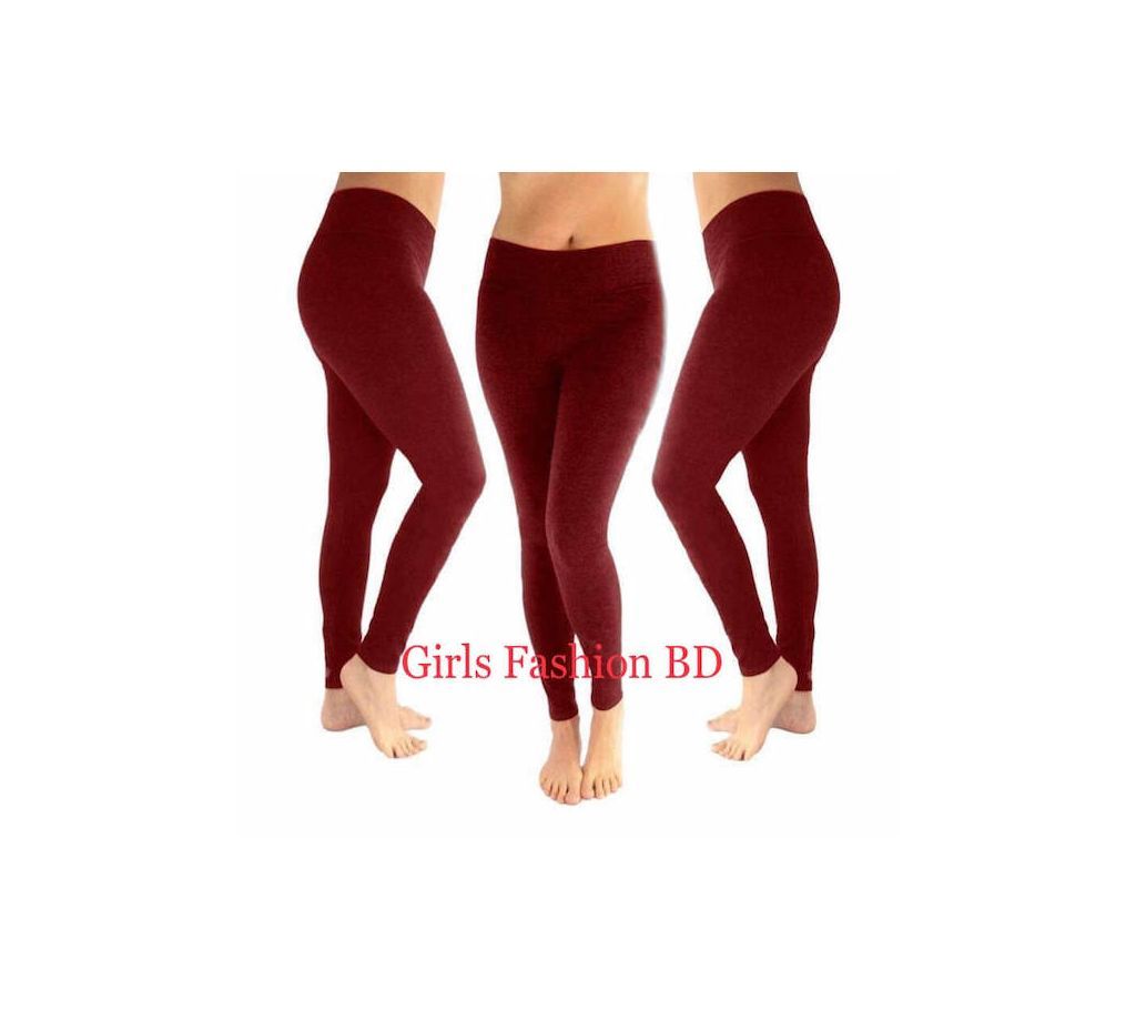 Ladies Leggings (Maroon)