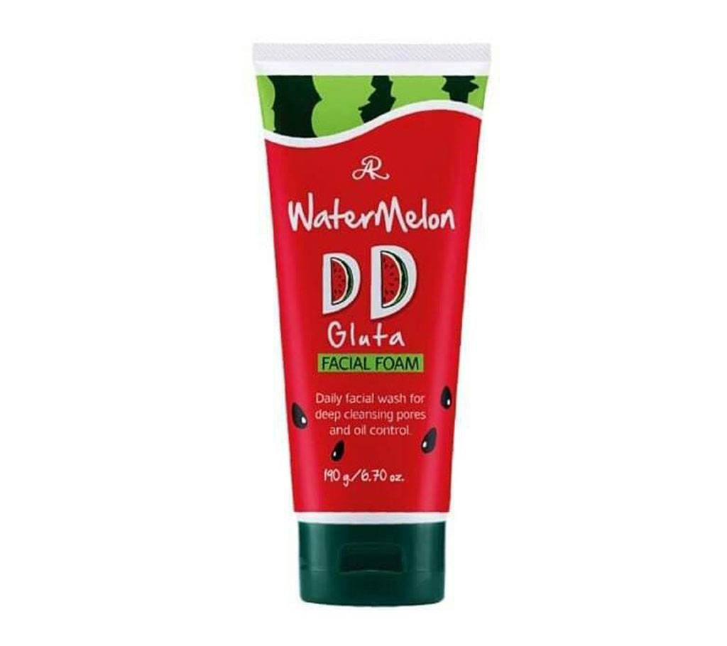 Watermelon DD gluta facial foam (Thailand)