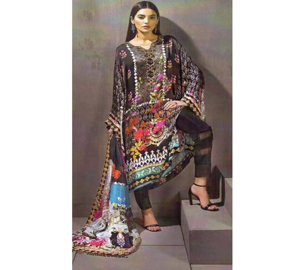 Elan ( VOL-06 )- 600-105 Unstitched Three Piece