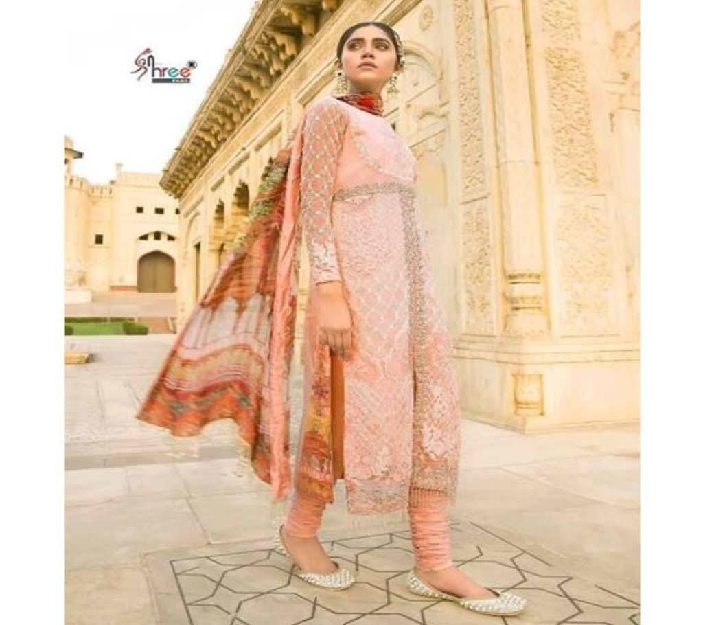 Unstitched RANG RASIYA Cotton Indian 3pcs Selwar Kamez - Copy