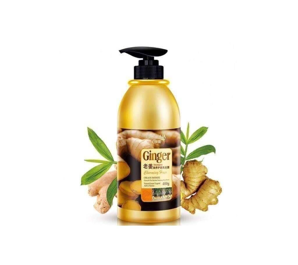 BIOAQUA Ginger Shampoo for Hair Fall Solution- 400g