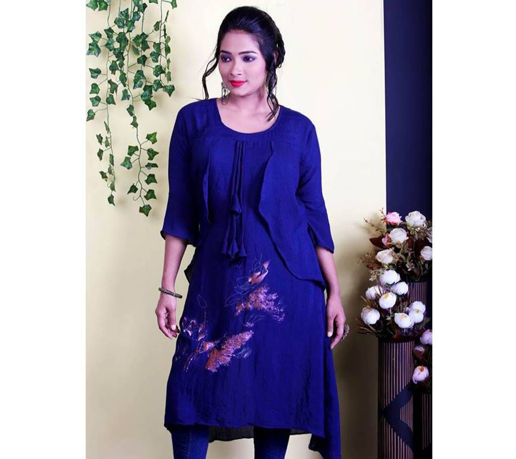 Linen Short Ladies Tops 
