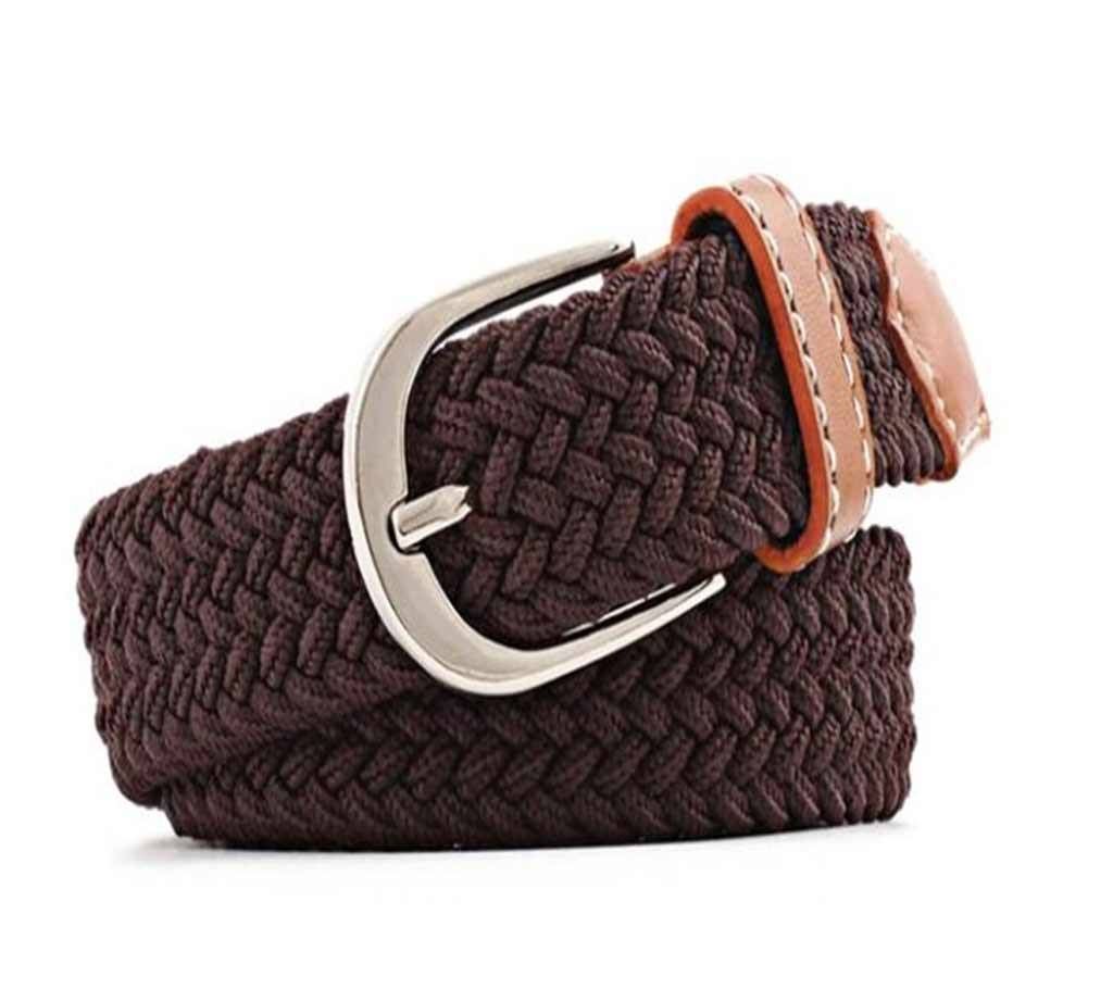 Women Casual Knitted pin buckle Belt