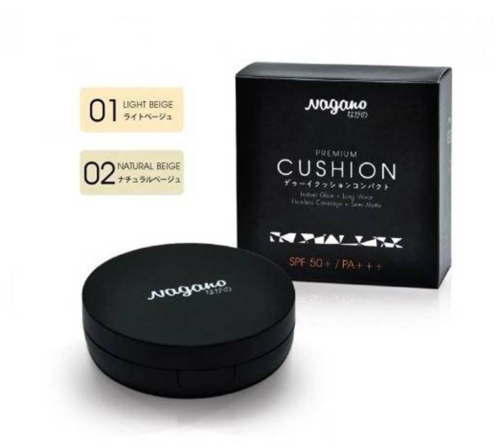 NAGANO PREMIUM CUSHION NATURAL BAIGE 15g JAPAN