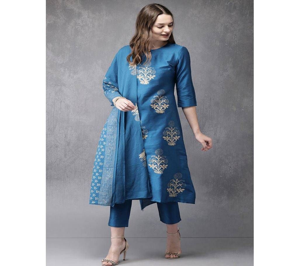 Latest Block Printed Salwar Kameez for Women st-65