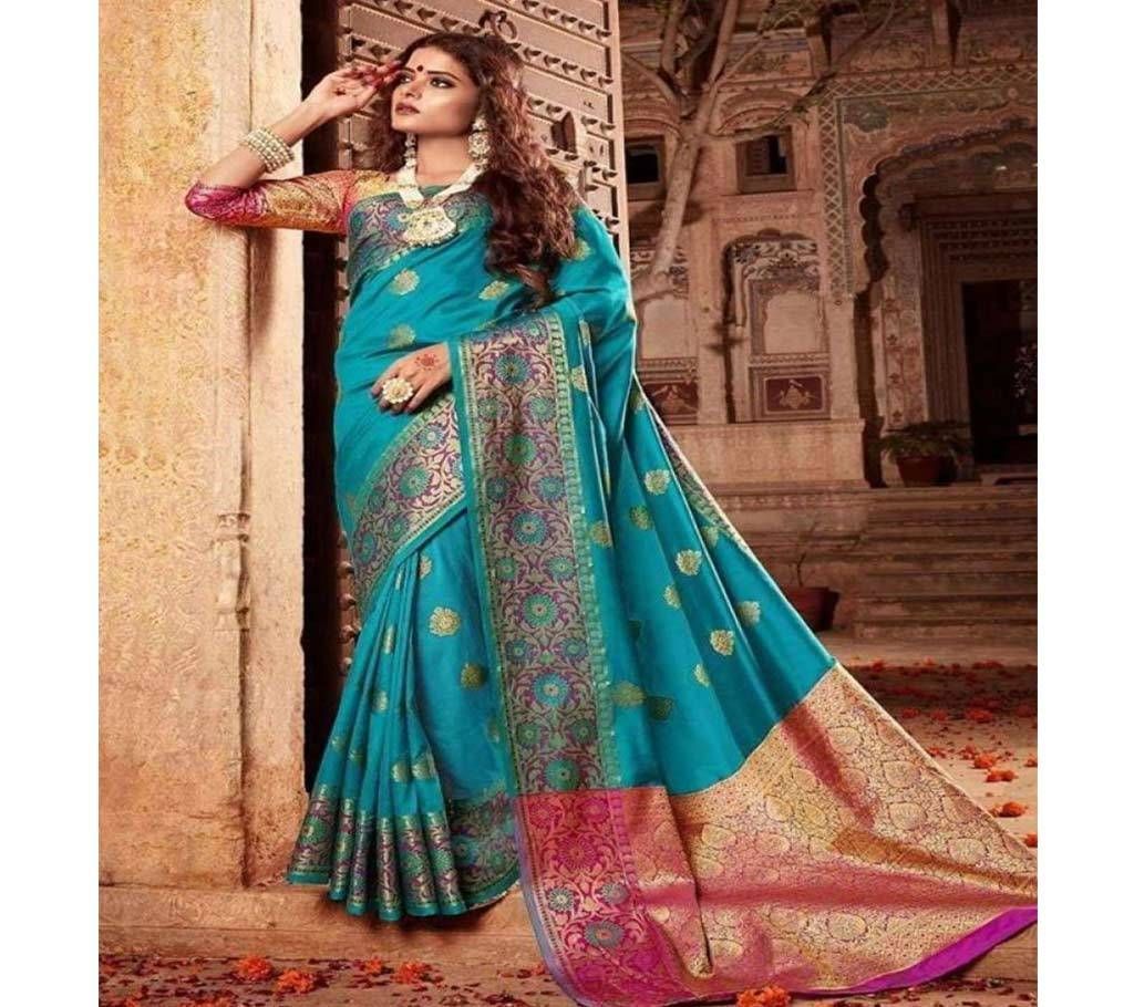 Silk Embroidery Soft Saree for Women from kanchipuiram kanthsona