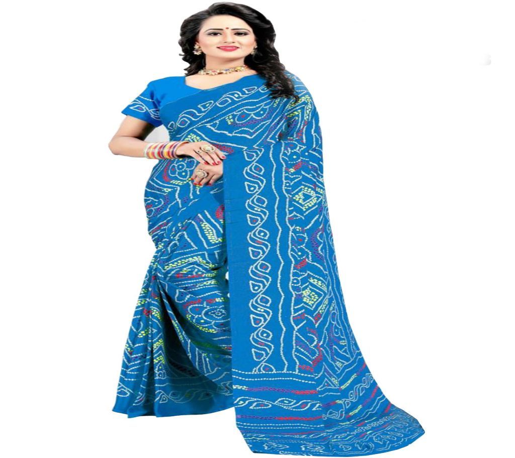 Indian Chundri Silk Saree  119  SGM1 With Blouse Pcs