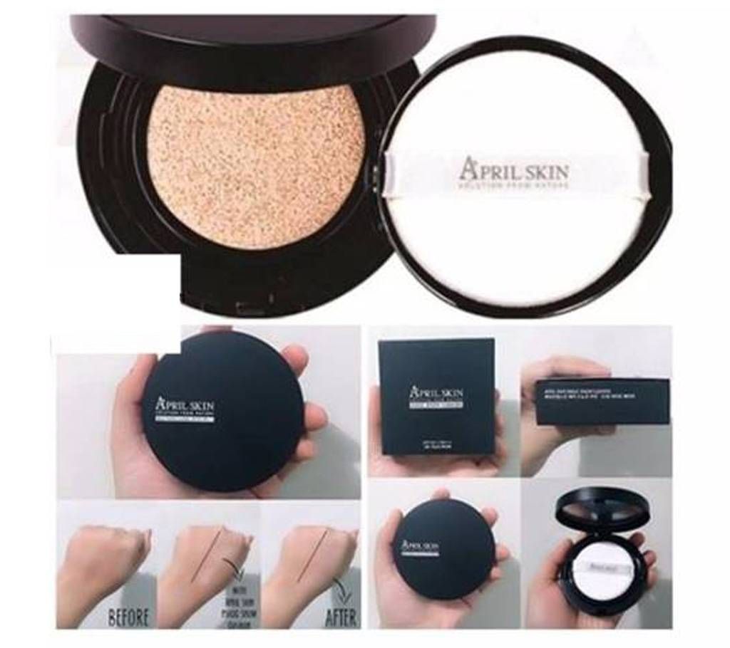 April Skin magic snow cushion Black - 15 gm